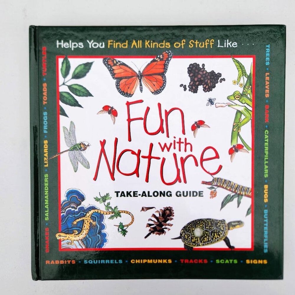 More Fun With Nature Take Along Guides Field Guide Hardcover Book Activity Craft
